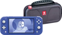 Nintendo Switch Lite Bleu + Bigben Étui de Protection