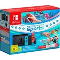 Nintendo Switch Neon-Rot/Neon-Blau inkl. Switch Sports + 12 Monate NSO