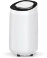 Komodo Luchtontvochtiger 16 L/dag — 2‑in‑1 Ontvochtiger & Luchtreiniger met Timer, LED‑Display, 7 Standen & Afvoer‑slang — Fluisterstil voor Slaapkame