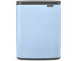 Brabantia Bo Prullenbak - 12 liter - Dreamy Blue