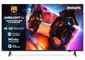 Philips Ambilight 55MLED910 'The Xtra' Mini LED 4K Smart TV - Écran 55 pouces avec P5 Perfect Picture Engine Ultra HD, Titan OS, Dolby Vision et son D
