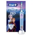 Oral-B Pro Kids Elektrische Tandenborstel, 1 Handvat Met Frozen, 1 Opzetborstel, Ontworpen Door Braun, Voor Kinderen Vanaf 3 Jaar