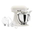 KitchenAid Classic 4,3L Küchenmaschine mit Schwenkkopf, 10 Stufen mit Sanftanlauf, Flachrührer, Knethaken & Schneebesen, Planetenrührwerk, 59 Schüssel