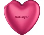 Satisfyer Cutie Heart | hartvormige drukgolfvibrator met Vibration & 2 losse motoren | 11 drukgolven & 12 standen | siliconen | waterdicht (IPX6) | we