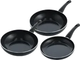 BK Brilliant Koekenpannenset 24 + 28 cm + Wokpan