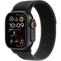Apple Watch Ultra 2 GPS + Cellular 49 mm Black Titanium Case met Zwarte Trail Loop M/L