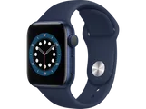 Apple Watch Series 6 40mm Blauw Aluminium / Blauwe Sportband