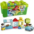 LEGO 10913 DUPLO Classic Brick Box Building Set with Storage, Toy Car, Number Bricks and More, Learning Toys for Toddlers, Boys and Girls 1.5 Years Ol