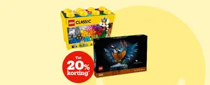 Tot 20% korting op LEGO