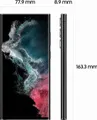 Samsung Galaxy S22 Ultra Enterprise Edition SM-S908B 17,3 cm (6.8") Dual SIM Android 12 5G USB Type-C 8 GB 128 GB 5000 mAh Zwart