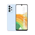 Samsung Galaxy A33 5G Smartphone Dual-SIM Android Smartphone Handy 6 GB RAM 128GB Speicher Awesome Blue + 30 Monate Garantie