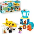 LEGO Erster Besuch im Flughafen (10443), LEGO DUPLO Town Konstruktionsspielsteine, (23 St), Made in Europe