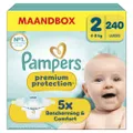 Pampers Premium Protection Maat 2 maandbox - 240 luiers - 4kg - 8kg
