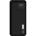 tink Basics Powerbank - 20.000 mAh, 20W mit USB-C & Lightning-Kabel - Schwarz