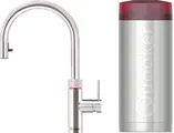 Quooker Flex - Kokendwaterkraan - COMBI+ Reservoir - RVS - 3 in 1 keukenkraan - met C uitloop