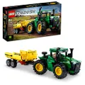 LEGO Technic John Deere 9620R 4WD Tractor, mit kippbarem Anhänger, klassisches Bauernhofspielzeug für Kinder, Jungen und Mädchen ab 8 Jahren, Sammlerm