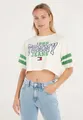 Tommy Jeans Cropped College T-shirt