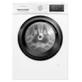 Siemens WM14N001 Waschmaschine iQ300, Frontlader mit 8kg Fassungsvermögen, 1400 UpM, speedPack L, smartFinish, LED-Display, iQdrive, Weiß, 60cm