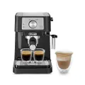 De'Longhi Stilosa Manuele Koffiemachine EC260.BK, 15 Bar Druk, Cappuccinosysteem, Automatische Uitschakeling, Compatibel met ESE Pads, Reservoir met 2
