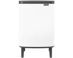 Brabantia Bo Hi Prullenbak - 12 liter - White