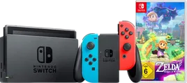Nintendo Switch Rot/Blau + Zelda: Echoes of Wisdom