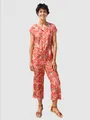 Jumpsuit met bloemenprint Dress In Oranje