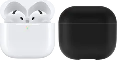Apple AirPods 4 mit Aktiver Geräuschunterdrückung + Hülle
