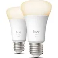 Philips Hue White Ambiance E27 60W LED Lampe - 2er-Set - Weiu00df