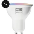 tink Basics White & Color GU10 Bulb met Matter - 6-pack