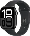 Apple Watch Series 10 46mm Zwart Sportband M/L