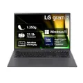 LG gram 17 Zoll Laptop mit Windows 11 Intel Core Ultra 7, 32GB RAM, 2TB SSD, Windows 11, 16:10 IPS-Display, 17Z90S-G.AD7CG - Grau