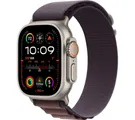 APPLE Watch Ultra 2 Cellular &#8211; 49 mm Titanium Case with Indigo Alpine Loop, Medium, Purple,Silver/Grey