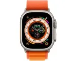 Apple Watch Ultra - 4G/LTE - 49mm - Titanium kast - Oranje Alpine bandje - Large