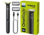 Philips OneBlade QP1424/10 Trimmer en Scheerapparaat - Wet & Dry - 2 Opzetkammen