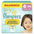 Pampers Premium Protection Maat 4 maandbox - 174 luiers - 9kg-14kg