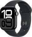 Apple Watch Series 10 42 mm Schwarz Sportarmband M/L