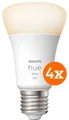 Philips Hue White E27 800lm 4-pack