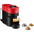 NESPRESSO KRUPS Vertuo Pop Machine à Café, Cafetière Espresso, Rouge YY4888FD