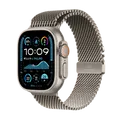 Apple Watch Ultra 2 GPs + Cellular 49mm Natural Titanium Milanese Loop Medium Smartwatch