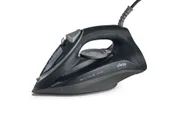 Ufesa Steam Tech 2400 Dampfbügeleisen, W, Dampfstoß, max. 120 g, Konstante 0 – 30 g/min, Keramik-Sohle, Doppel-Anti-Kalk-System, Anti-Tropf, Schwarz, 