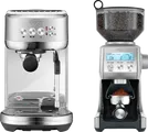 Sage the Bambino Plus Edelstahl + Kaffeemühle