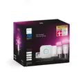 Philips LED-Lampe Starter-Set &#8216;Hue White &amp; Color Ambiance&#8217; inkl. 2 x E27 9 W, Dimmerschalter, Smart Plug