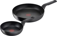 Tefal Hard Titanium Pro Koekenpannenset 24 + 28 cm
