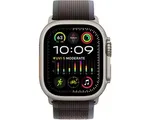 Apple Watch Ultra 2 - GPS + Cellular - 49mm - Titanium Case with Blue/Black Trail Loop - S/M