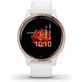 Garmin Collection Venu 2S Smartwatch Rosegold met Witte band