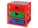 LEGO Étagère de stockage (rouge)