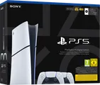 PlayStation 5 Slim Digital Edition + Manette Supplémentaire Blanc