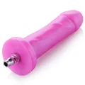 Hismith - Hismith Anale & vaginale Medisch Siliconen Dildo Roze met QAC