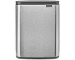Brabantia Bo Prullenbak - 12 liter - Matt Steel Fingerprint Proof