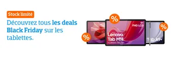 Jusqu'à -33% de réduction sur les Tablettes chez Coolblue